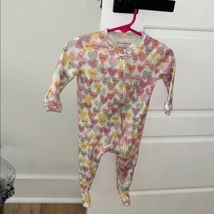 Pottery barn x rifle paper - Heart Print Kids One Piece